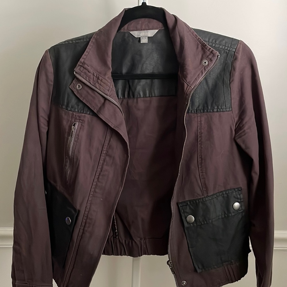Paneled Military Jacket
